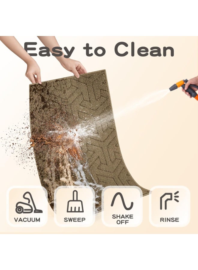 EBREEZZ Heavy-Duty Non-Slip Indoor Entrance Mat – Dirt Trapping Door Rug - Image 3